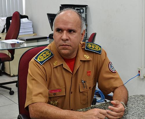 Coronel Luiz Honorato assume o comando do Corpo de Bombeiros interinamente
