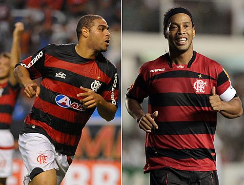 Adriano e Ronaldinho: o ícone do título brasileiro de 2009 e a esperança de uma nova conquista
