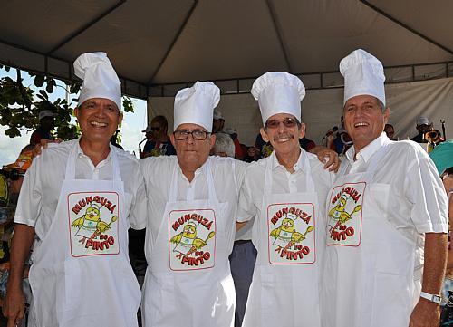 Marcial Lima (3º à esquerda) morreu neste sábado