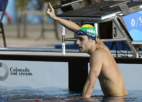 Depois de muita confusão, nadador retornou ao lugar mais alto do pódio no Pan-Americano