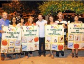 Renan participou da entrega dos kits as mães participantes do programa