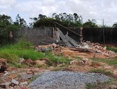 Três construções foram demolidas pela SMCCU