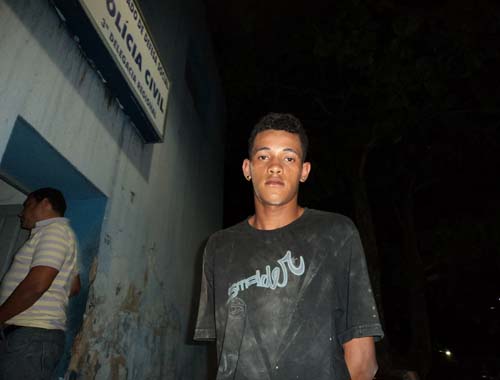 Hélio Nascimento Silva, 18 anos foi preso após o crime