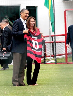 Patricia Amorim e Obama