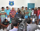 Foram presas 22 pessoas acusadas de diversos crimes na região