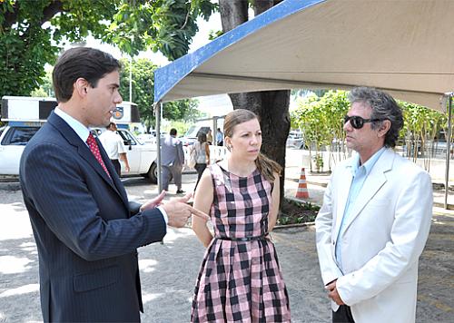 Delegados Kelman Vieira, Ana Luíza Nogueira e Maurício Henrique