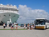 Porto de Maceió: escoamento da safra e navio de passageiros movimentam terminal