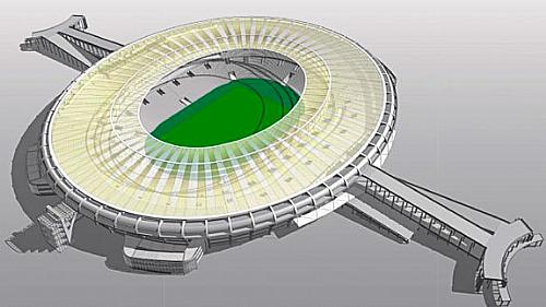Maracanã vai ficar assim para a Copa do Mundo de 2014