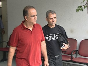 Marcos Valério foi preso em MG de onde seguiu para a BA