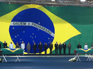 Militares foram homenageados em cerimônia na Base Aérea do Galeão, no Rio