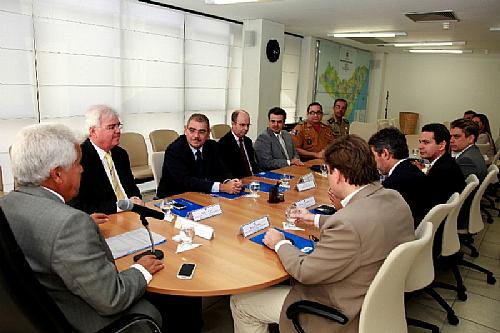 Segundo Nonô, reunião foi focada na questão do presídio e nas reflexões sobre as forças de segurança