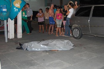 Nudson foi executado a tiros na Avenida João Davino
