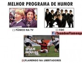 Flamengo vence Pânico e CQC como melhor programa de humor