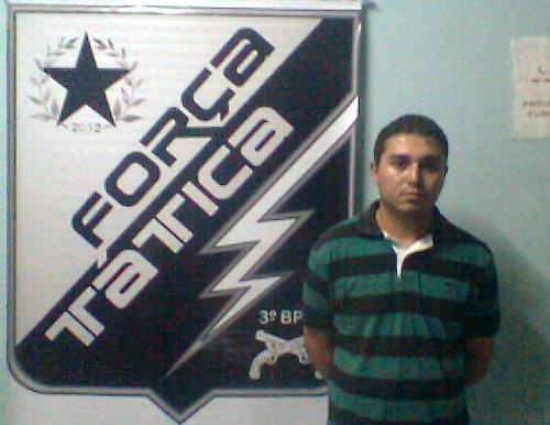 Anderson Oliveira dos Santos foi encaminhado a Central de Polícia