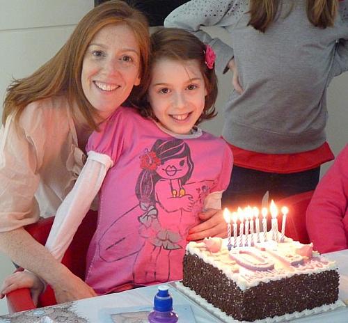 Eliana Mann comemora o aniversário de dez anos