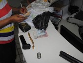 Material apreendido foi contabilizado na Central de Polícia, no Prado