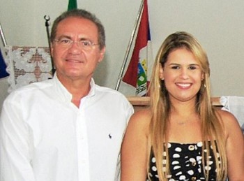 Com Renan, Mellina diz que juventude precisa participar do processo político nacional