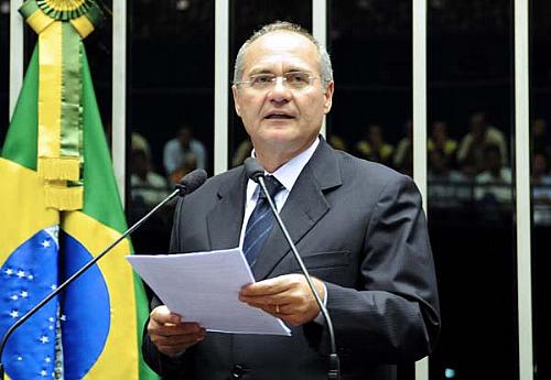 Em discurso, Renan lembrou trajetória histórica de luta do PMDB