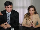 Delegado-geral, José Edson, e delegada Ana Luíza Nogueira