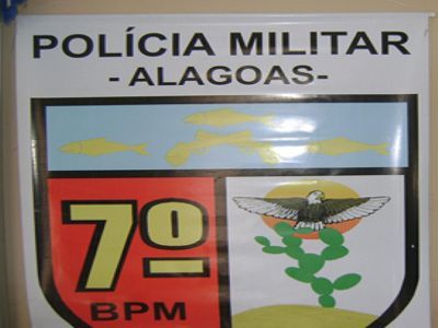 Policiais militares do 7º Batalhão
