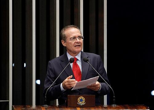 Renan lamenta a morte do ex-ministro Humberto Gomes de Barros