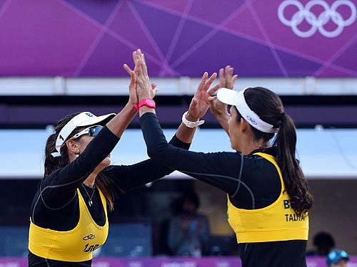 Maria Elisa e Talita começaram bem a campanha olímpica