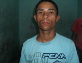 Neusvaldo José Júnior, acusado de assaltar a loja kihei