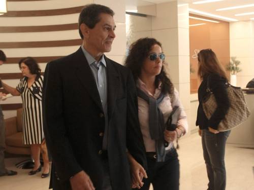 O ex-deputado federal Roberto Jefferson, chega ao Hospital Samaritano, em Botafogo