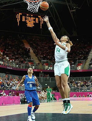 Erika foi a maior pontuadora da seleção brasileira