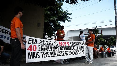 Servidores do MPF em Alagoas no 2º dia de greve por valorização da carreira