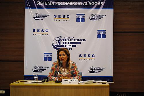 Nádja Baía, candidata à Prefeitura de Maceió