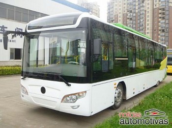 Ônibus chinês 100% elétrico