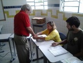Bóia vota acompanhado de Lessa e Medeiros: ‘projeto é do PDT’