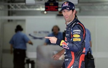 Mark Webber largará na pole positon pela segunda vez na temporada - a outra foi em Mônaco