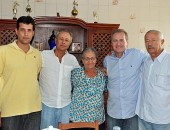 Em Cacimbinhas, Renan apóia Roberto Wanderley, atual prefeito da cidade