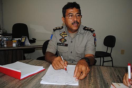 Comandante do CPC, coronel Gilmar Batinga
