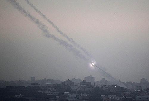 Foguete foi lançado de Gaza com destino a Israel por militantes palestinos
