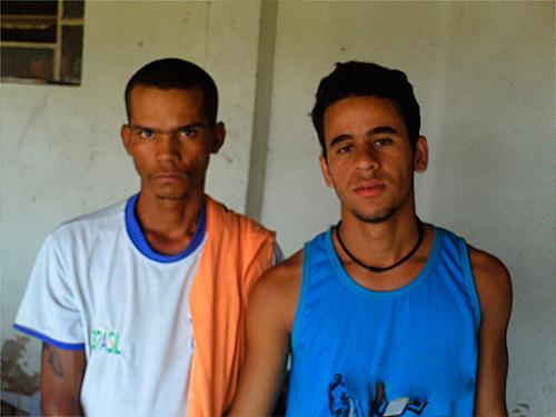 Mateus Campos machado, 21, conhecido por “Dindo”, e Wanderson Rodrigues da Silva, 20, o “Vandinho”.