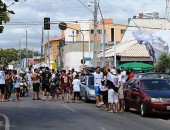 Torcedores fecham avenidas na Mangabeiras