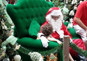 Papai Noel conta que se emocionou com pedido de menina de apenas seis anos