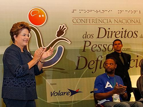 Dilma na 3ª Conferência Nacional dos Direitos da Pessoa com Deficiência