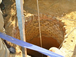 Cisterna onde está corpo de jovem
