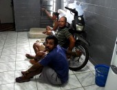 Sindpol denuncia presos algemados a motocicletas em regional