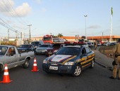 Operação conjunta da PRF e SMTT visa organizar o trânsito no Tabuleiro