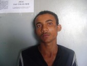Josué José Lima da Silva, foi preso pelo porte ilegal de arma de fogo
