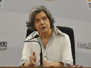 A ministra do STF Cármen Lúcia