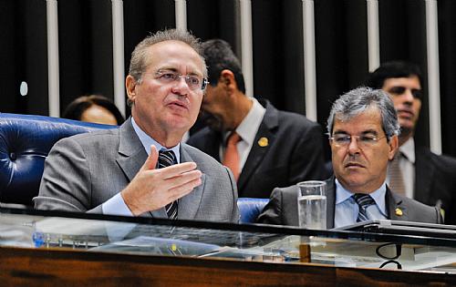 Renan destaca votação dos royalties na sessão de terça do Senado