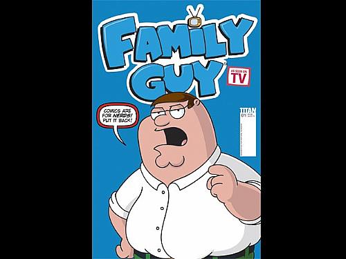 O personagem Peter Griffin, da série animada de TV 'Family Guy' (veiculada no Brasil como 'Uma família na pesada')