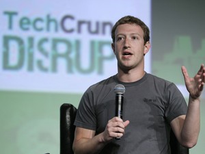 Mark Zuckerberg, em entrevista concedida em San Francisco