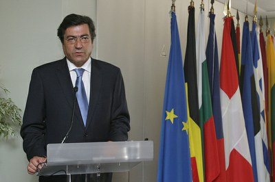 João Goulão durante evento da EMCDDA, em Lisboa, em 2010. A política portuguesa antidroga é elogiada em todo o mundo
